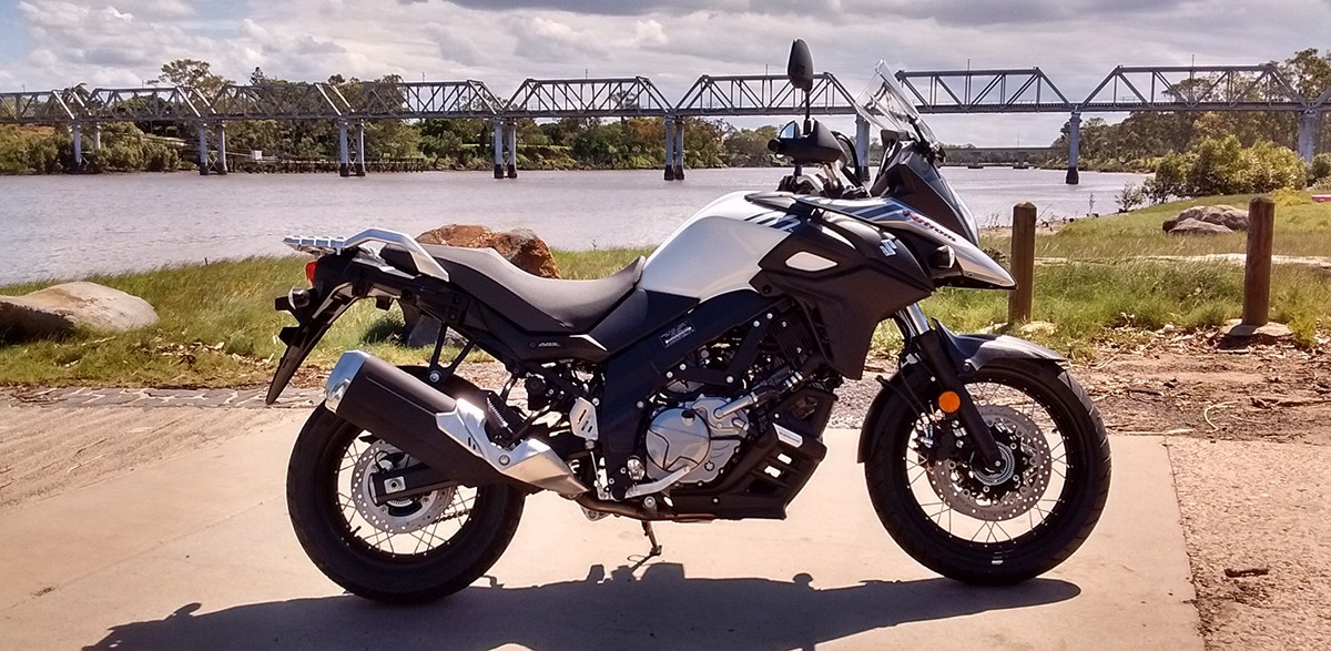 Hauptständer schwarz für Suzuki V-Strom 650/XT (2017