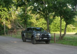 Toyota Hilux Rogue on dirt road