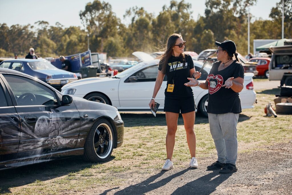 Molly Taylor at Machine's Drag Challenge in Heathcote, Victoria