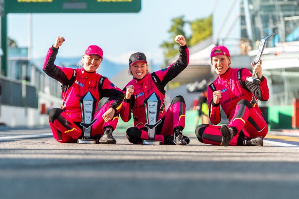 Iron Dames make World Endurance Championship history Driven Women