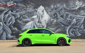 Audi RS 3 Sportback Kyalami green
