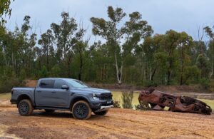 Ford next-gen Ranger Raptor in mud